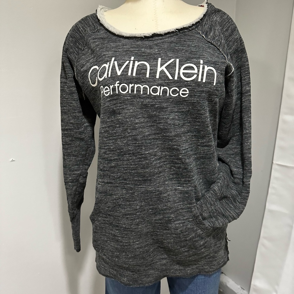 Calvin Klein performance gray top